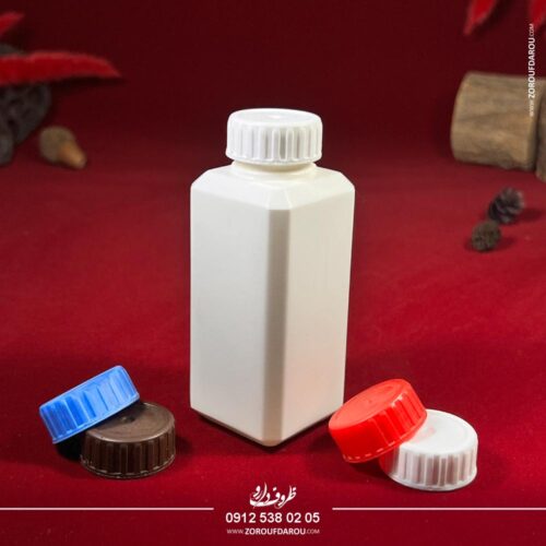 26 بطری ویال پلاستیکی 135 سی سی چهارگوش - Image 3