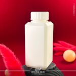 بطری ویال پلاستیکی 110 سی سی چهارگوش