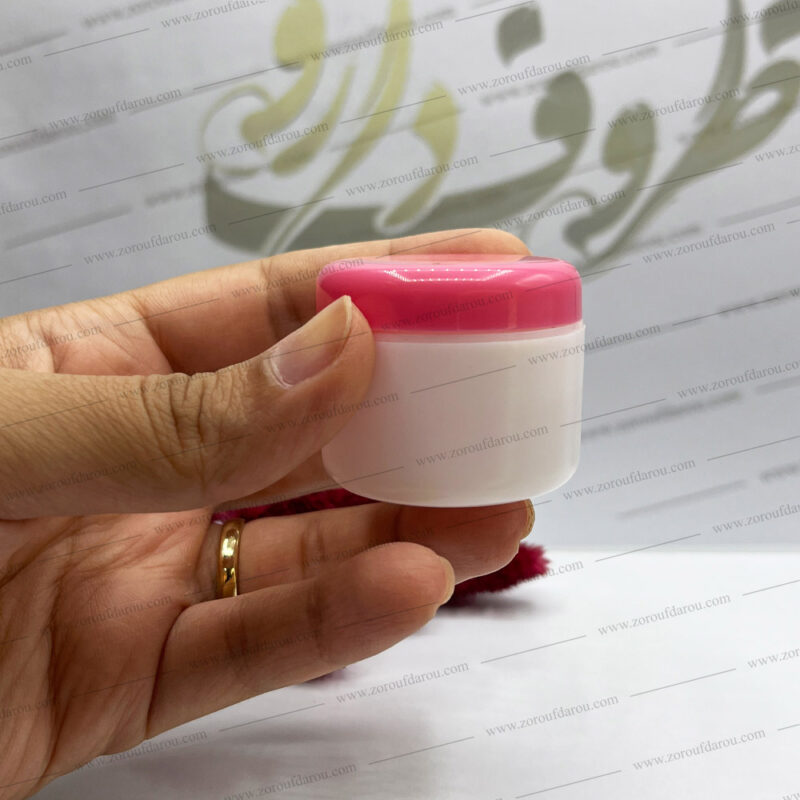 قوطی کرم دوجداره 15 گرم نفیس