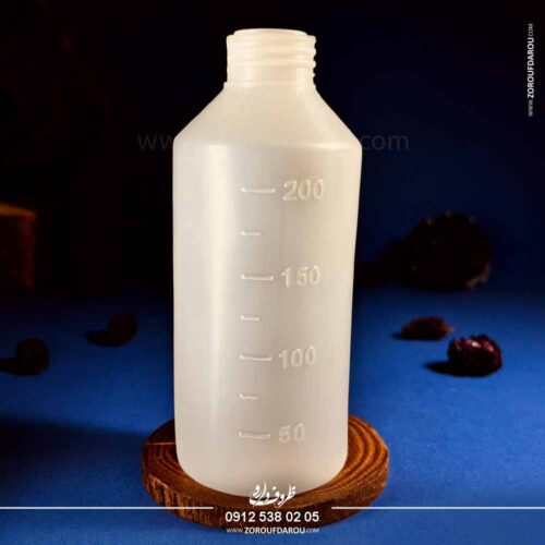 بطری 200 سی سی مدرج (1) بطری مدرج 200 سی سی