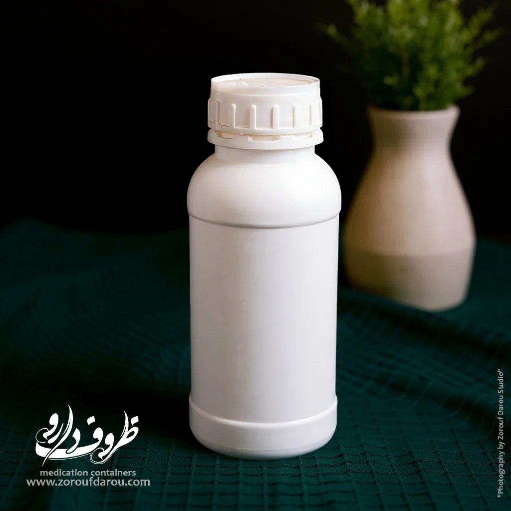 بطری سمی 500 سی سی با درب بطری سمی 500 سی سی - Image 1