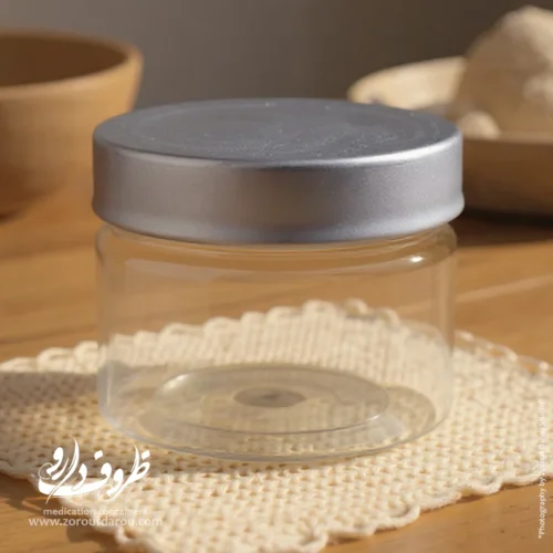 قوطی جار 150 سی سی دهانه 70 - Image 2