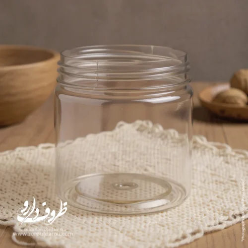 قوطی جار 250 سی سی دهانه 70 - Image 8