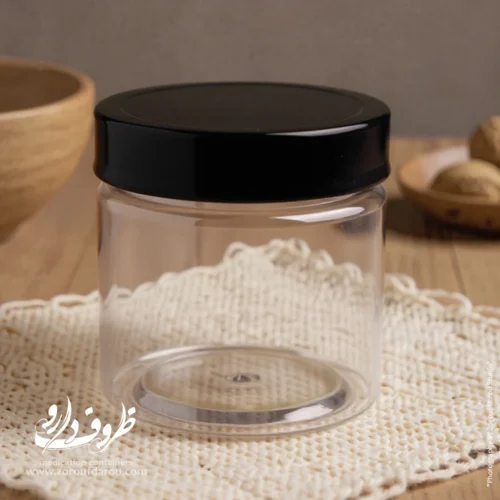 قوطی جار 250 سی سی دهانه 70 - Image 5