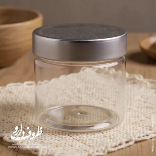 قوطی جار 250 سی سی دهانه 70 - Image 4