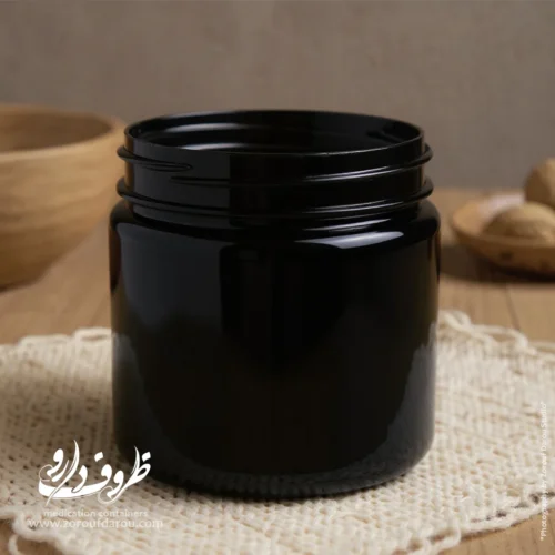 قوطی جار 250 سی سی دهانه 70 - Image 2