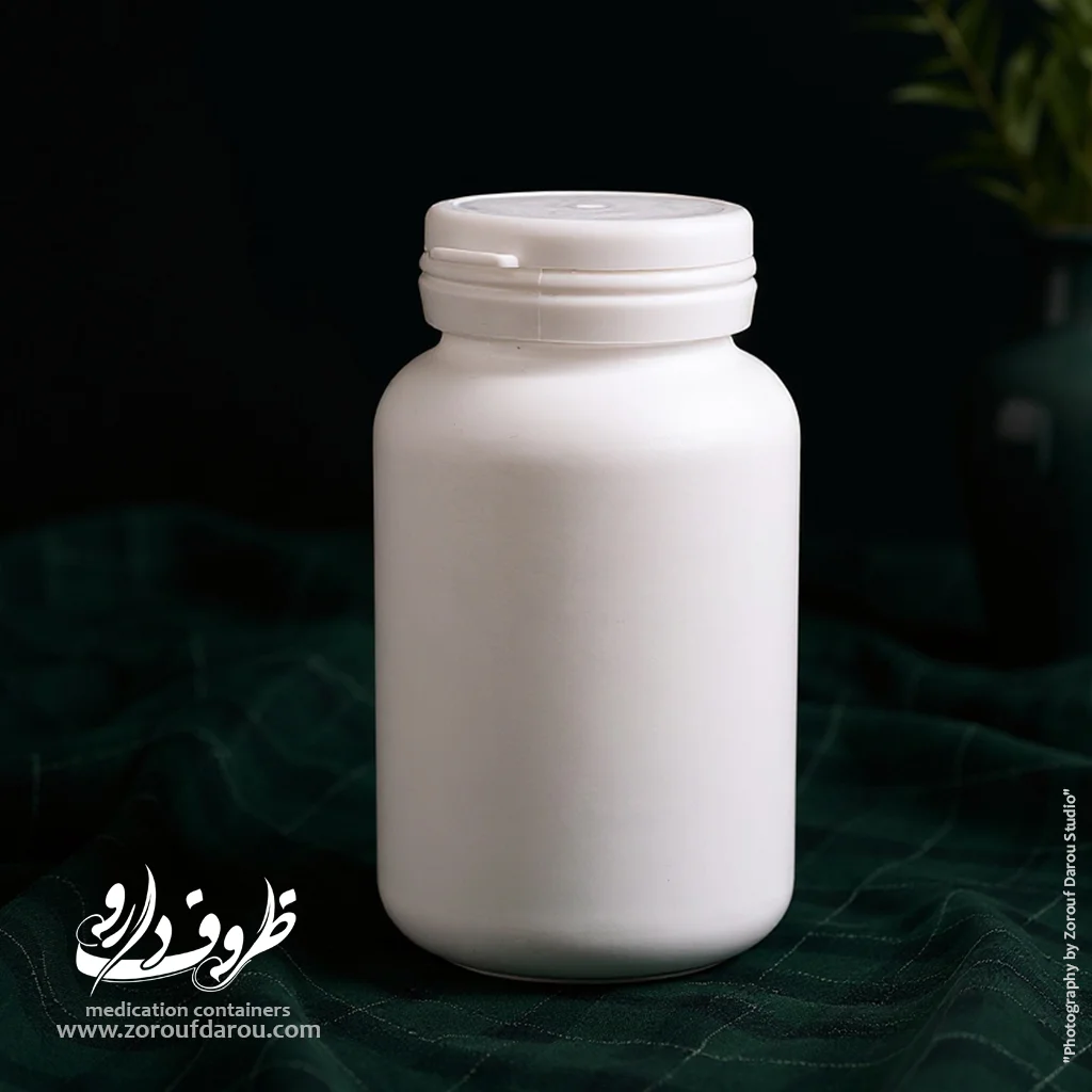 قوطی پلمپ دار بومبا سفید قوطی پلمپ دار بومبا - Image 1