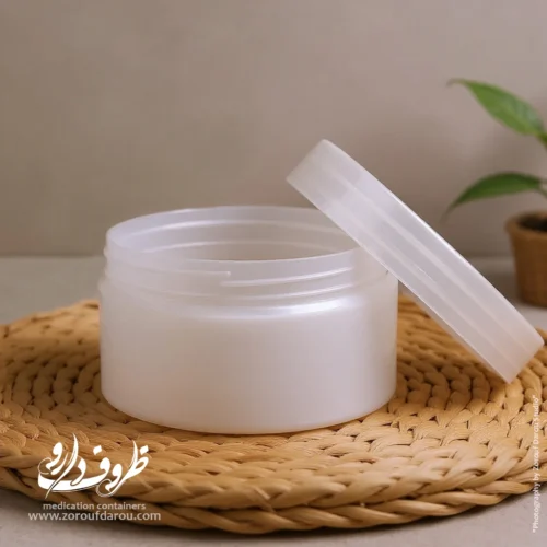 قوطی کرم درب پیچ 250 گرمی درب صدفی قوطی کرم درب پیچ 250 گرمی - Image 1