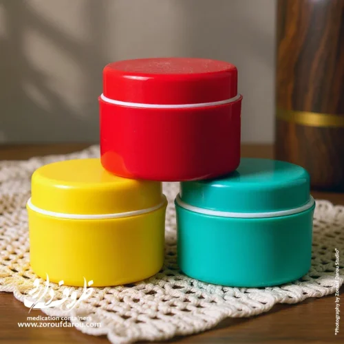 قوطی کرم معجزه 25 گرمی پلاستیکی قوطی کرم معجزه ( 25 گرمی ) - Image 1