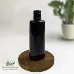 بطری پلاستیکی پت 60 سی سی آلفا دهانه 18 قهوه ای بدون درب برای مواد مایع