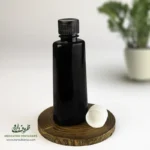 بطری پلاستیکی پت 60 سی سی آلفا دهانه 18 قهوه ای درب پلاستیکی برای مواد مایع رقیق