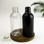 بطری پلاستیکی پت 60 سی سی گرد دهانه 18 مناسب برای مواد مایع