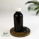 بطری پلاستیکی پت 60 سی سی گرد دهانه 18 قهوه ای درب پلاستیکی برای مواد مایع رقیق