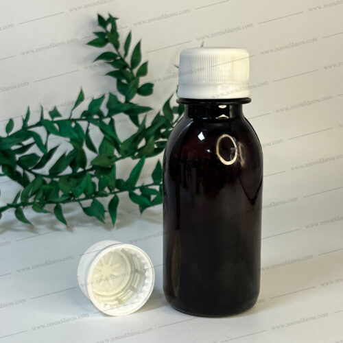 Pet 120 Dahane13 بطری پلاستیکی پت 120 سی سی گرد دهانه 28 - Image 2