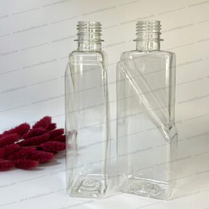 بطری پلاستیکی پت 400 سی سی کتابی دهانه 28