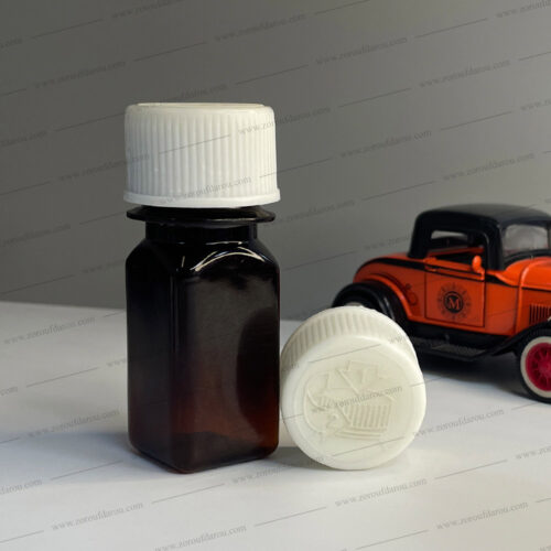 بطری پلاستیکی پت 40 سی سی چهارگوش دهانه 28 - Image 3