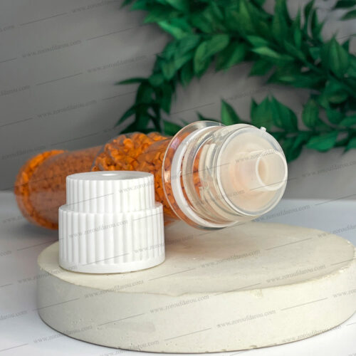 بطری پلاستیکی پت زیتونی گرد دهانه 28 - Image 9