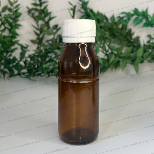 Sh 90 Lolei 1 شیشه شربتی 90 سی سی خط دار - Image 3