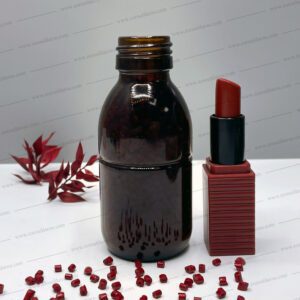 شیشه شربتی 100 سی سی خط دار