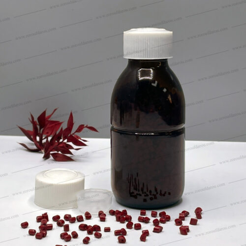 Shishe 100 Khatdar5 شیشه شربتی 100 سی سی خط دار - Image 3