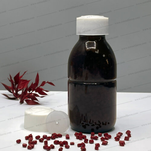 Shishe 100 Khatdar6 شیشه شربتی 100 سی سی خط دار - Image 2