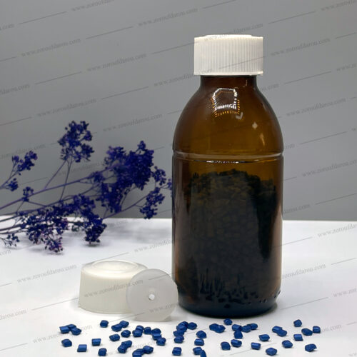 شیشه شربتی 125 سی سی خط دار - Image 3