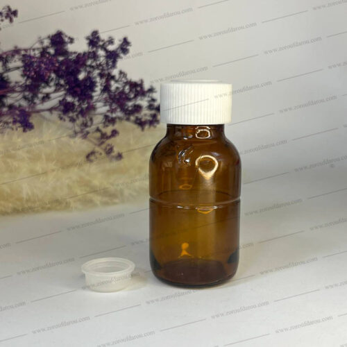 Shishe 50 Khatdar7 شیشه شربتی 50 سی سی خط دار - Image 3