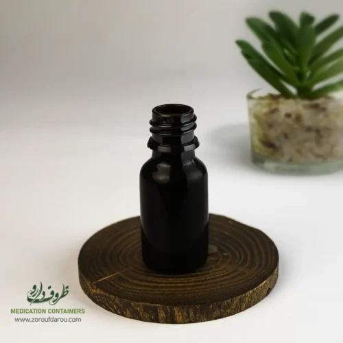 بطری پلاستیکی پت 18 سی سی گرد دهانه 18 قهوه ای بدون درب مناسب برای انواع مایعات