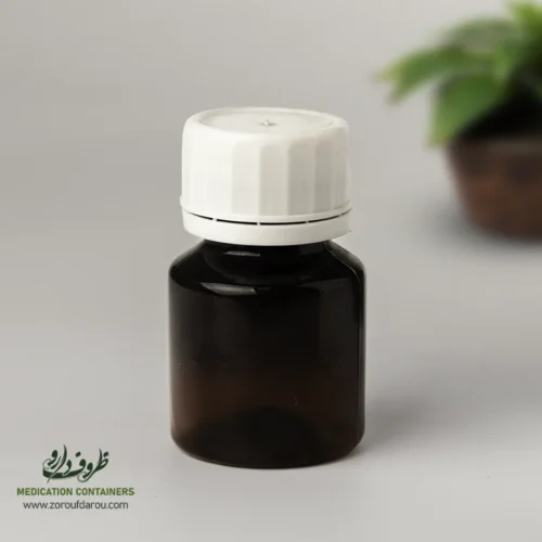 بطری-پلاستیکی-پت-30-سی-سی-مرک-با-درب بطری پلاستیکی پت 30 سی سی مرک با درب