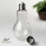 بطری پلاستیکی پت لامپی با سرپیچ فلزی