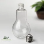 بطری پلاستیکی پت لامپی با سرپیچ فلزی