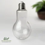 بطری پلاستیکی پت لامپی با سرپیچ فلزی