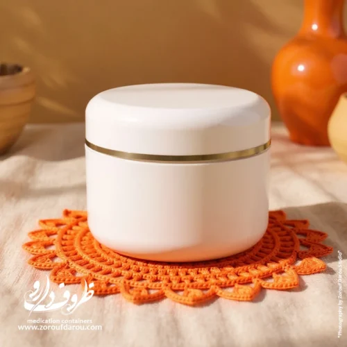 قوطی کرم پرتو 50 گرمی سفید قوطی کرم پرتو ( 30 و 50 گرمی ) - Image 1