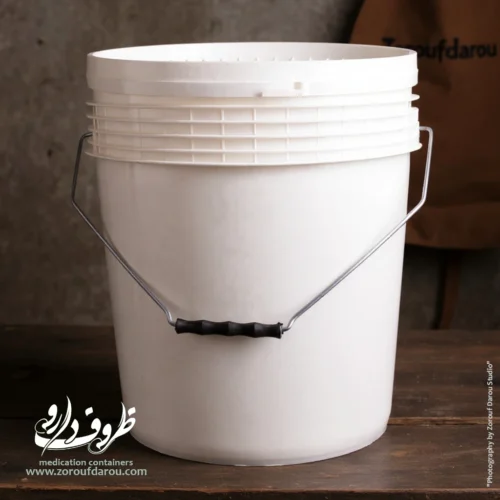 سطل پلمپ دار پلاستیکی 20 لیتری سطل پلمپ دار پلاستیکی 20 لیتری - تصویر 1