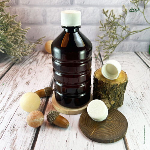 بطری پلاستیکی پت یک لیتری خط‌ دار گرد دهانه 28 - Image 5