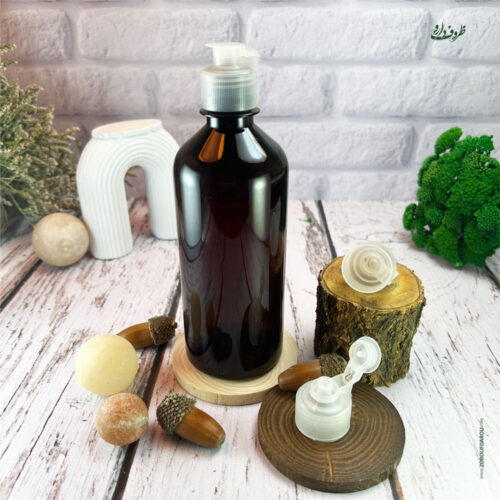 Pet450 O G 2 بطری پلاستیکی پت 450 سی سی گرد دهانه 28 - Image 2