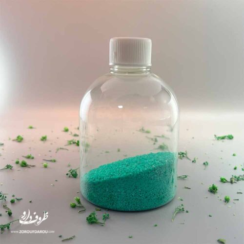 بطری پت ایفلی ۵۰۰ سی‌سی شفاف 150 عددی با درب قفل کودک