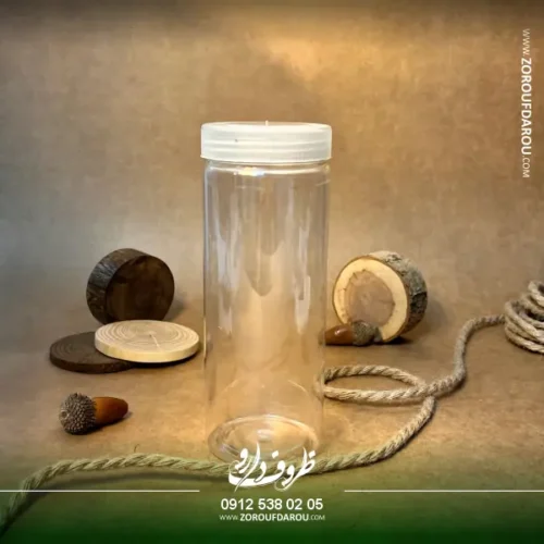 قوطی جار 750 سی سی دهانه 70 - Image 3