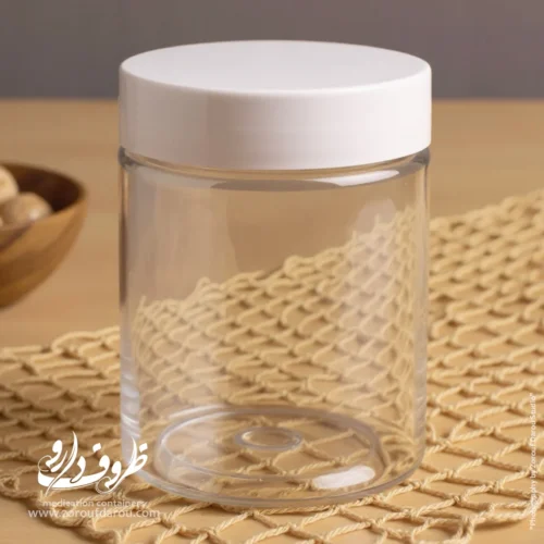 قوطی جار 350 سی سی دهانه 70 - Image 8