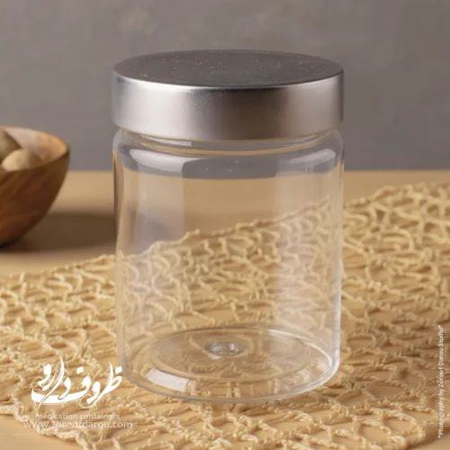 قوطی جار 350 سی سی دهانه 70 - Image 4