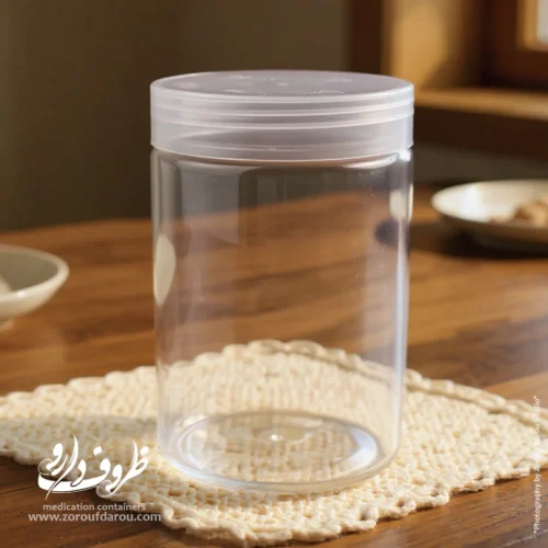 قوطی جار 500 سی سی دهانه 70 - Image 6