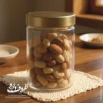 قوطی جار 500 سی سی دهانه 70 - Image 5