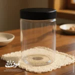 قوطی جار 500 سی سی دهانه 70 - Image 4