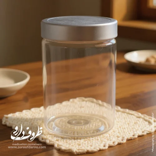 قوطی جار 500 سی سی دهانه 70 - Image 3