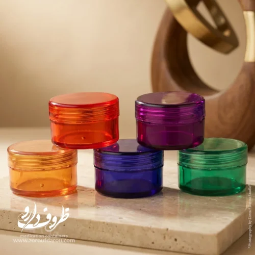 قوطی کرم کریستال الوان 5 گرمی گرد قوطی کرم کریستال الوان 5 گرمی گرد - Image 1
