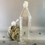 بطری پلاستیکی پت یک لیتری چهارگوش دهانه 28