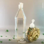 بطری پلاستیکی پت یک لیتری چهارگوش دهانه 28 - Image 5