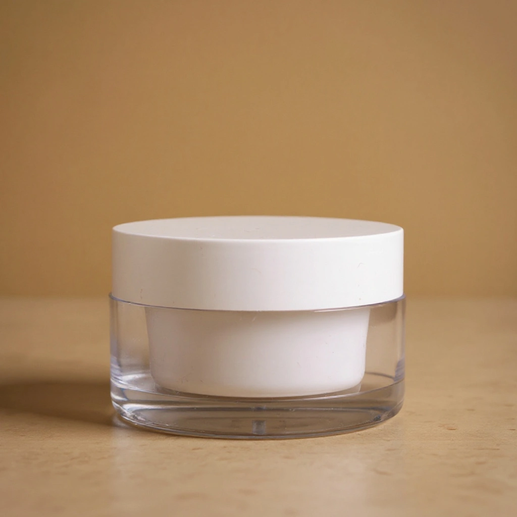 قوطی کرم آرایشی پلاستیکی مناسب بسته‌بندی کرم و محصولات مراقبتی